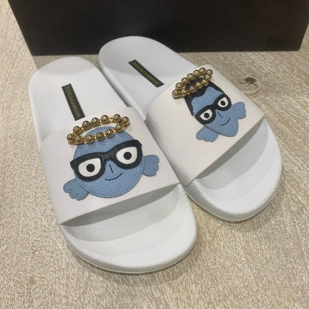 - Dolce & Gabbana Women Pool Slides - Picture 1 of 7